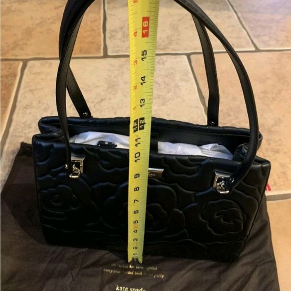 ♠️⭐RARE NWT Kate Spade ♠️ Floral Sedgwick Purse With Dustbag Quilted - Picture 10 of 13